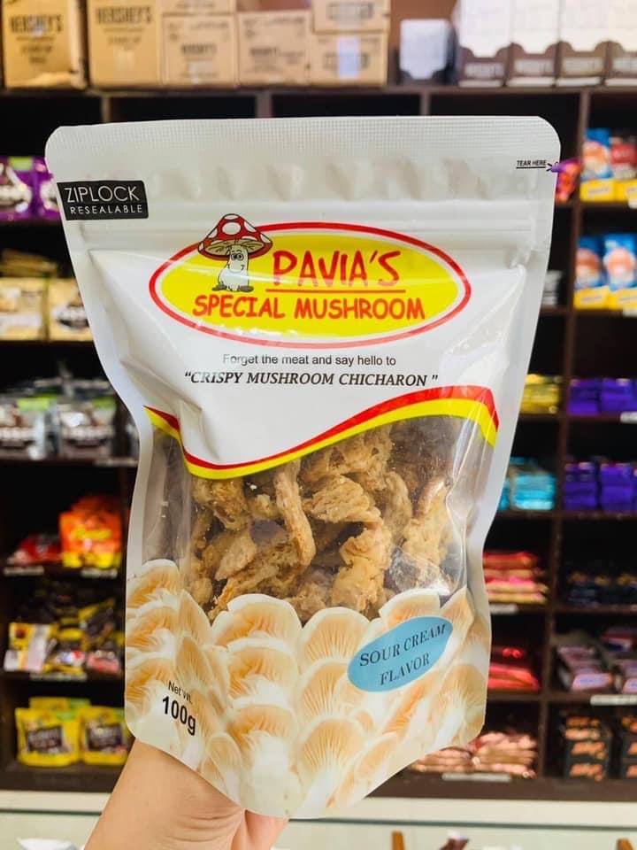 crispy mushroom chicharon